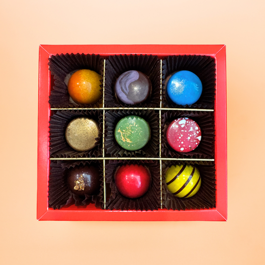 Chinese New Year Chocolate Gift Box – 9 Bonbons