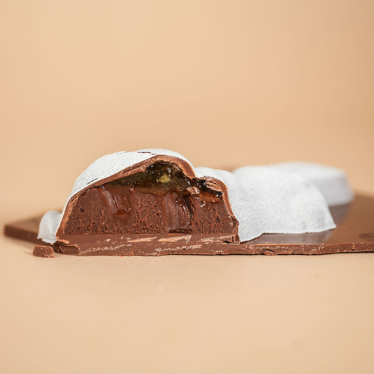 Milk Chocolate Easter Bunny with Hot Cross Bun Spices