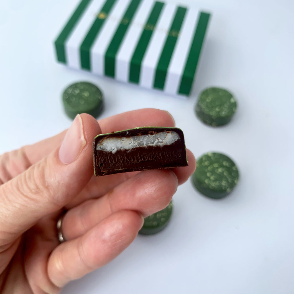 6 Peppermint Chocolate Bonbons