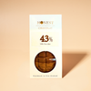 Single Origin Milk Chocolate Bar - 43% Cacao - Ghana