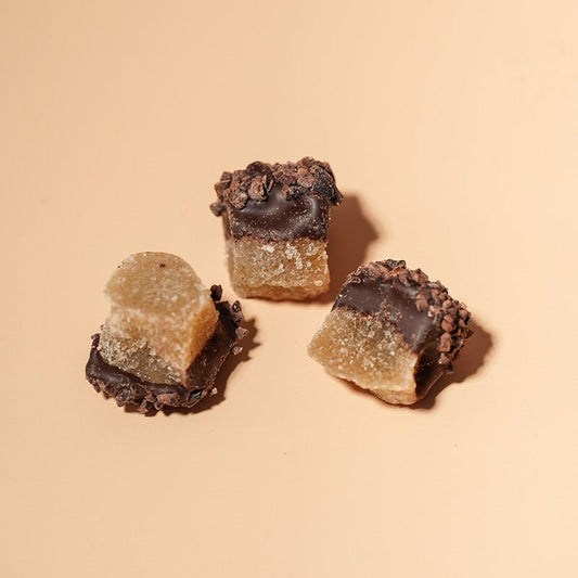 Chocolate Dipped Organic Ginger - Honest Chocolat