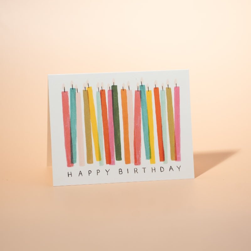 Greeting Card - Birthday Candles