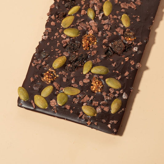 Trail Mix - Dark Chocolate Bar - 100% Cacao