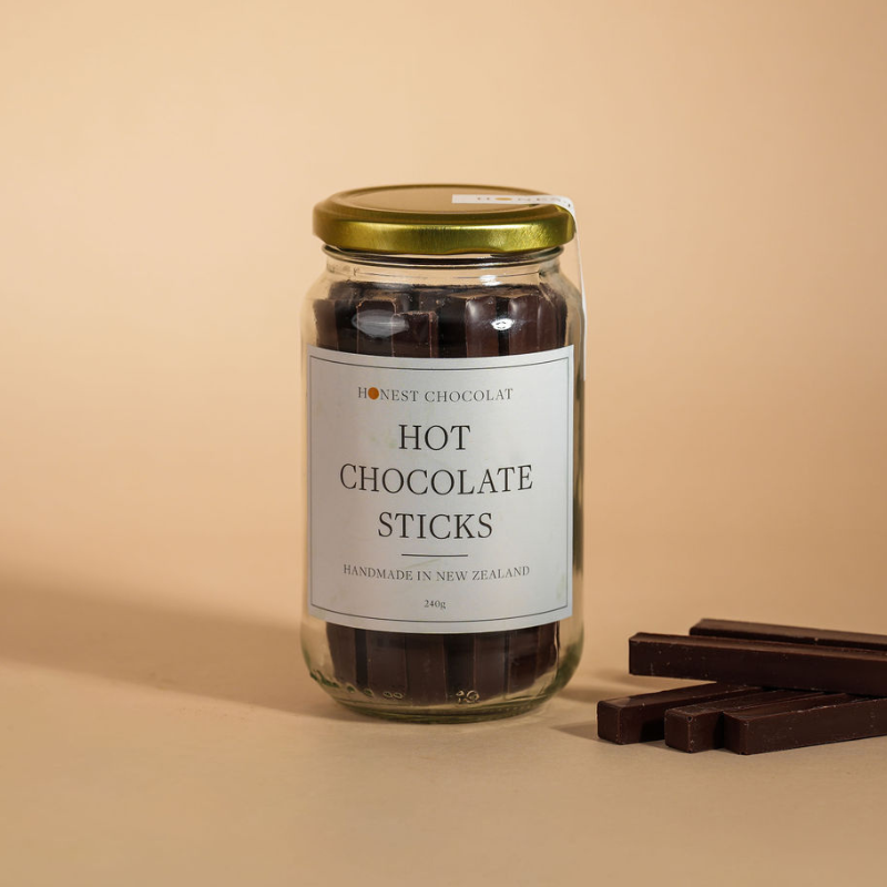 Hot Chocolate Sticks Jar