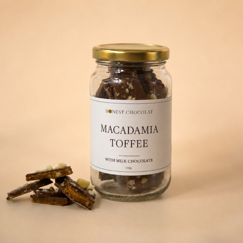 Macadamia Toffee with Milk Chocolate
