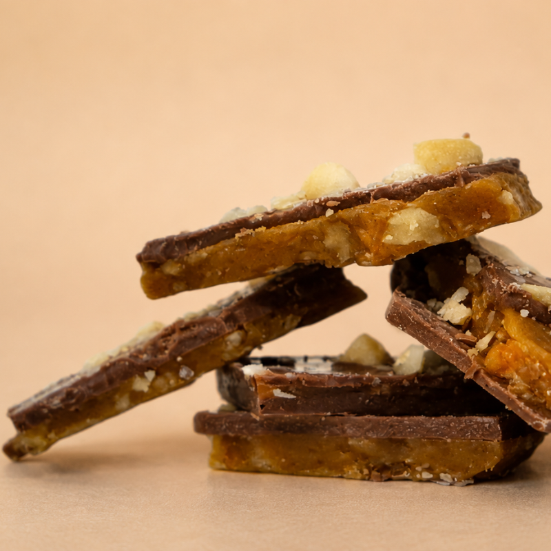 Macadamia Toffee with Milk Chocolate