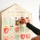 Premium Tapestry Chocolate Advent Calendar (2 Chocolate Boxes)