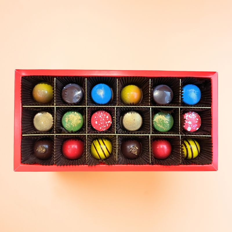 Chinese New Year Chocolate Gift Box – 18 Bonbons