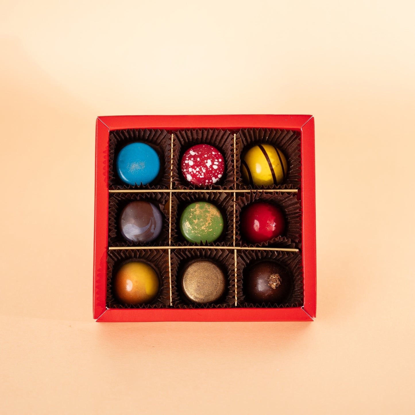 Chinese New Year Chocolate Gift Box – 9 Bonbons