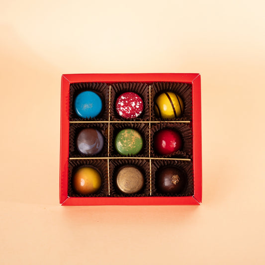 Chinese New Year Chocolate Gift Box – 9 Bonbons