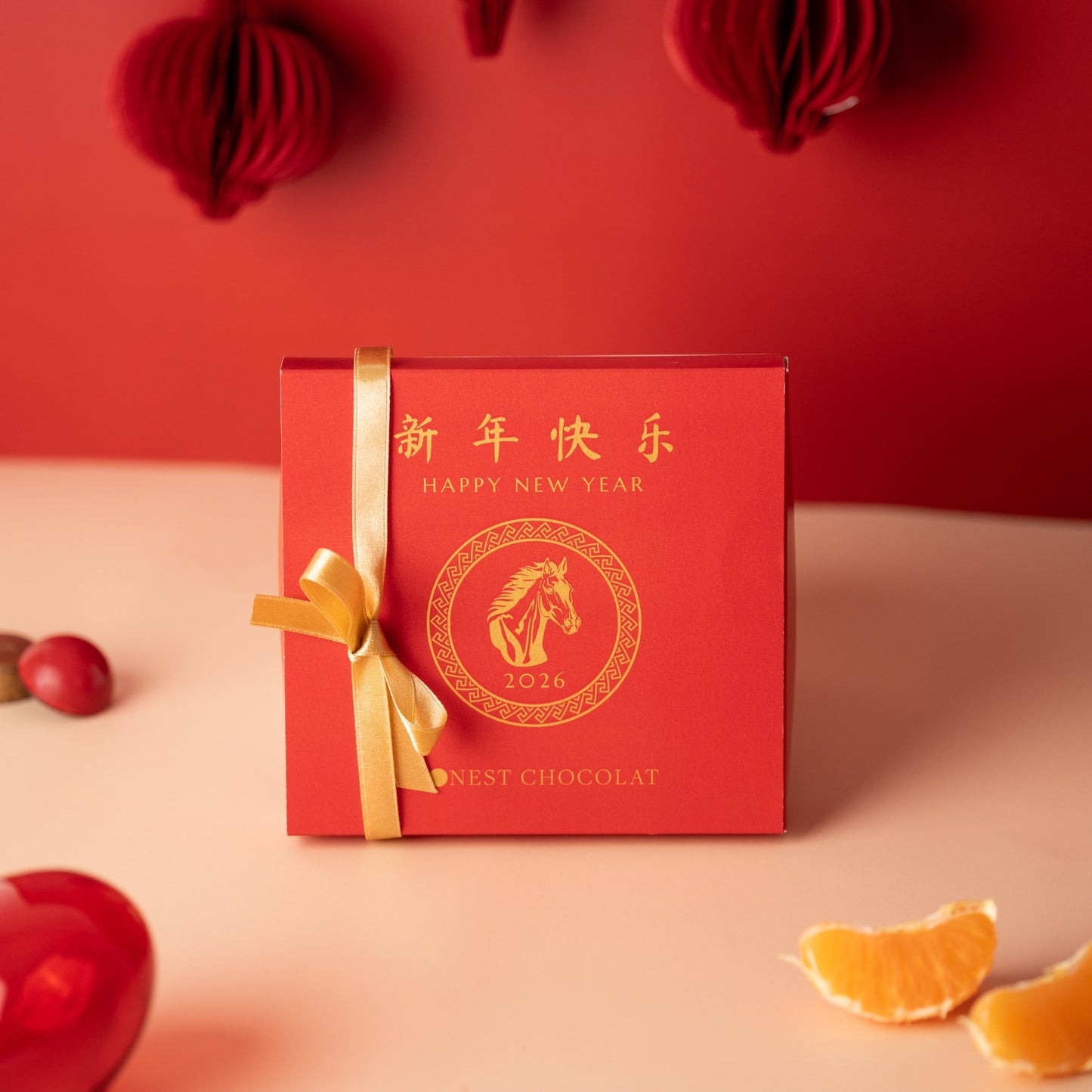 Chinese New Year Chocolate Gift Box – 9 Bonbons
