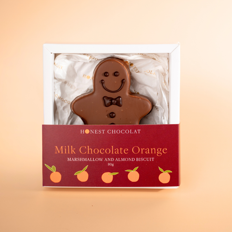 Milk Chocolate Christmas Man