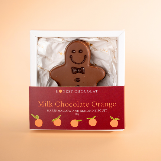 Milk Chocolate Christmas Man