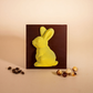 Dark Chocolate Easter Bunny with Coffee Caramel & Hazelnut