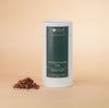Honest Chocolat dark drinking chocolate canister on a warm beige background