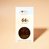 Single Origin Dark Chocolate Bar - 64% Cacao - Dominican Republic