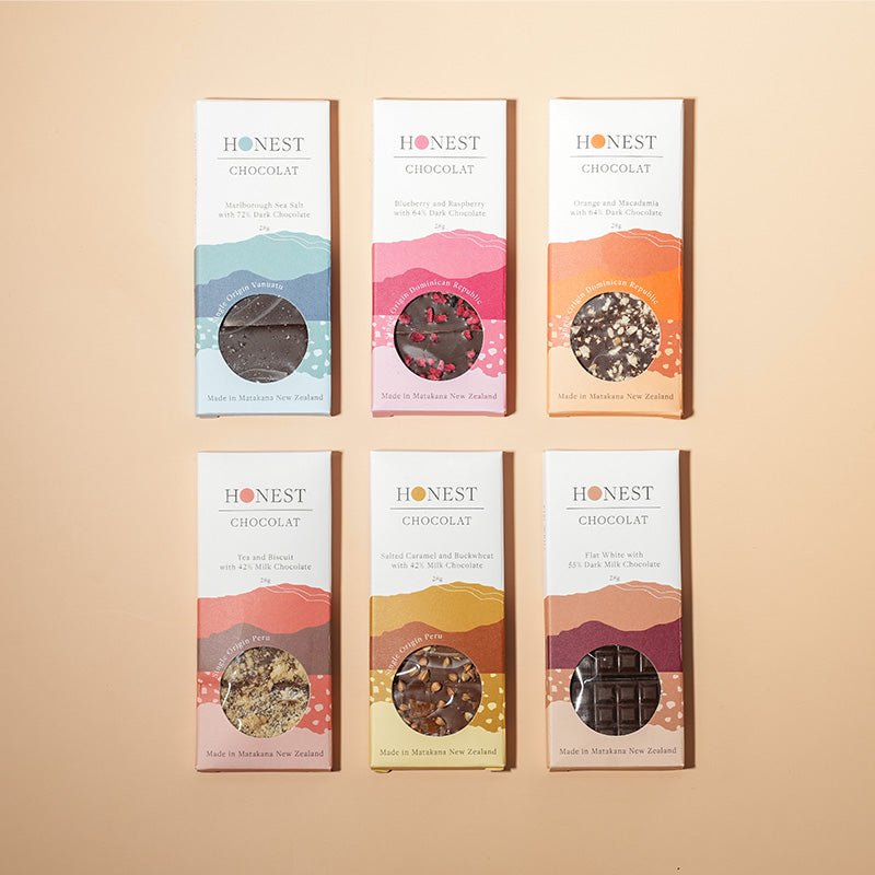 Chocolate Tasting Gift Box - 6 Mini Bars