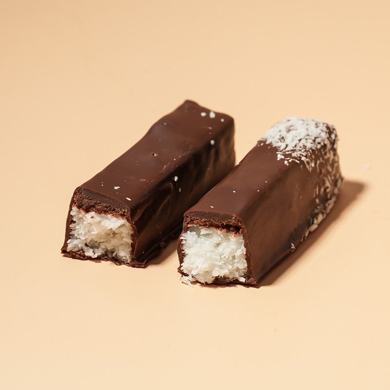 Coconut Bounty Baton cross-section