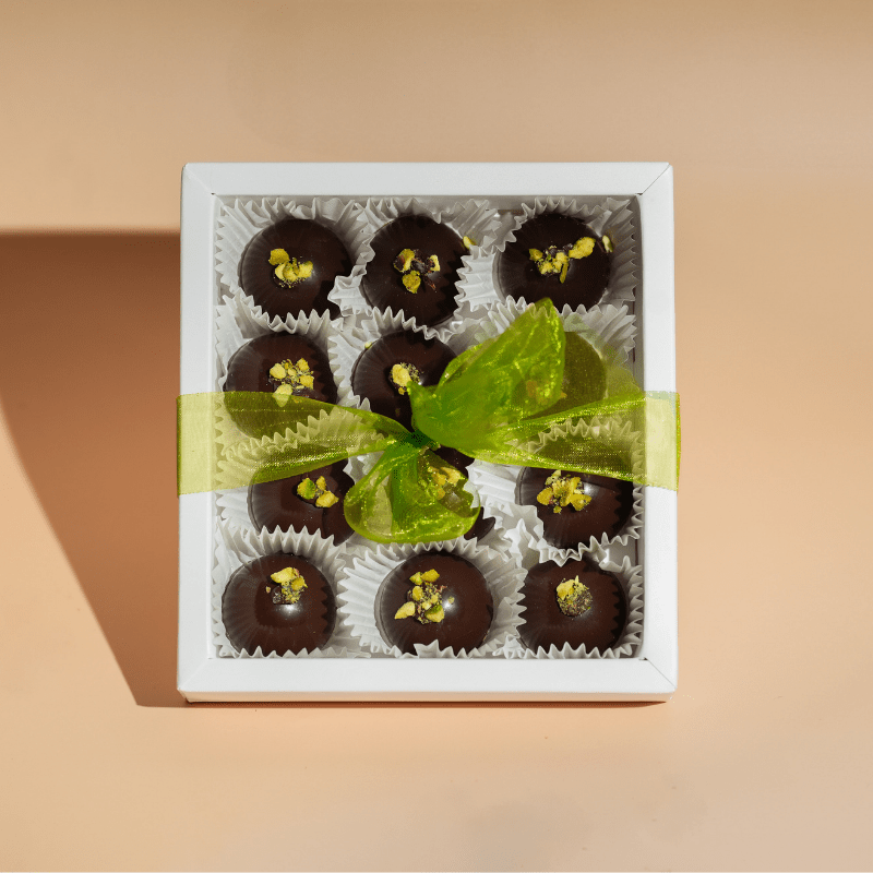Dubai Chocolate - 12 Chocolate Bonbons