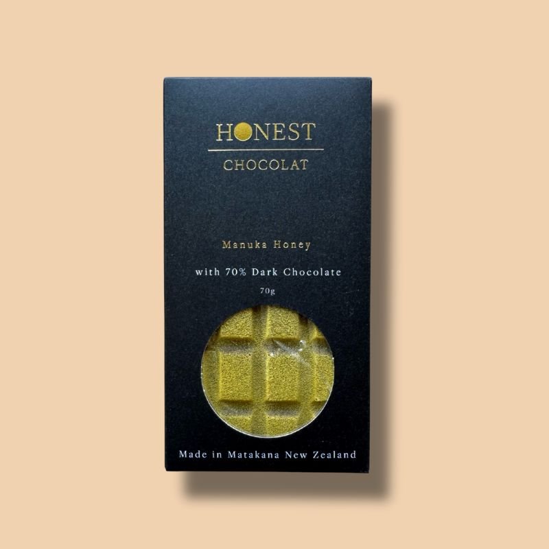 Manuka Honey - Dark Chocolate Bar - 70% Cacao