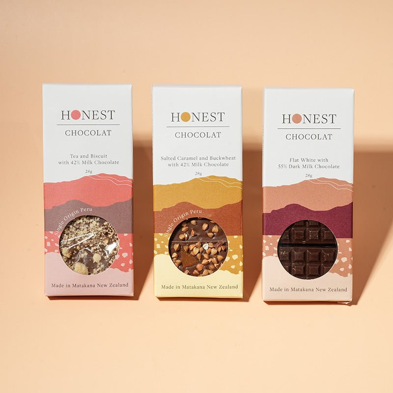 Milk Chocolate Tasting Gift Box - 3 Mini Bars