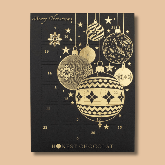 Pre - Order: 24 Days of Christmas Advent Calendar (Black & Gold)