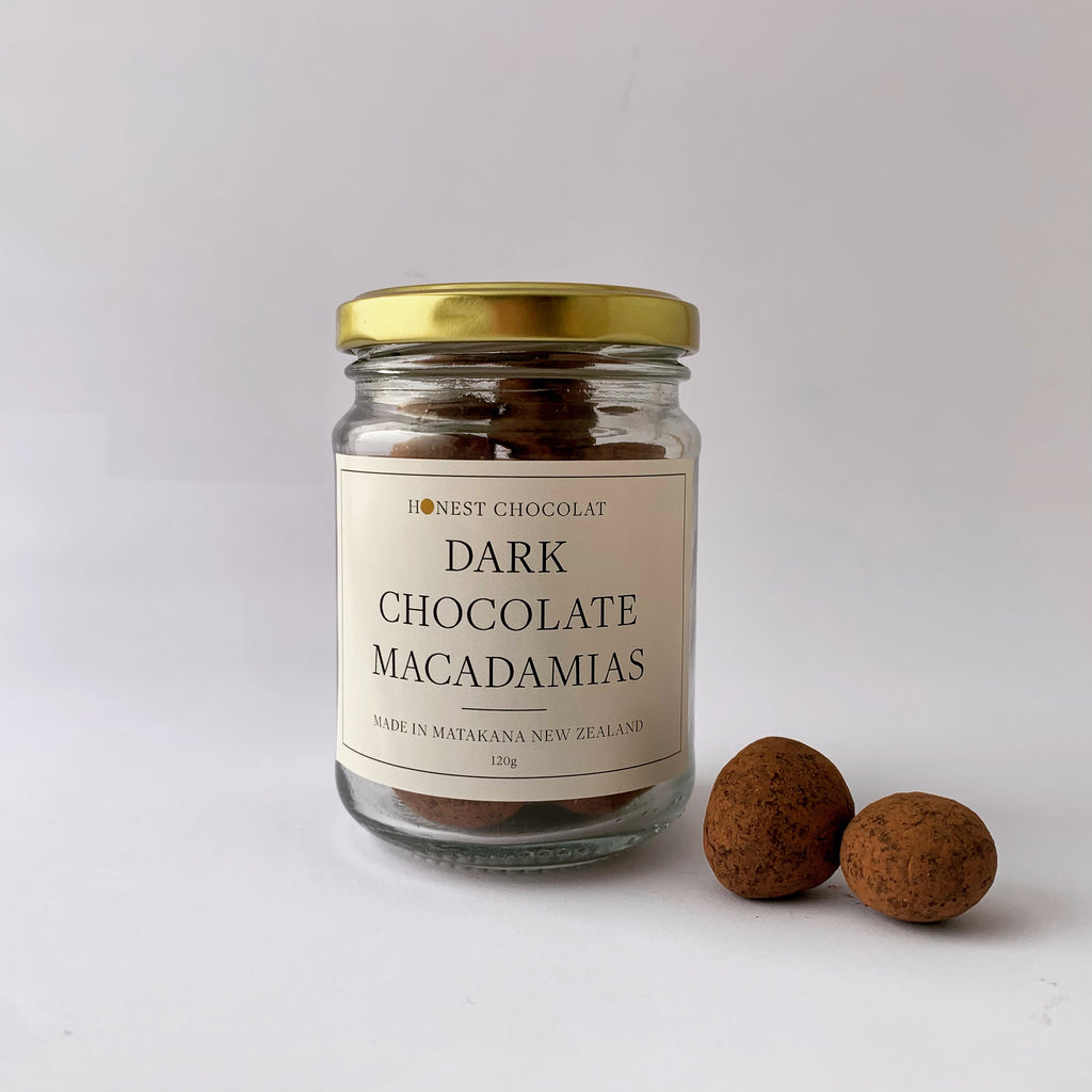 Dark Chocolate Macadamias Jar