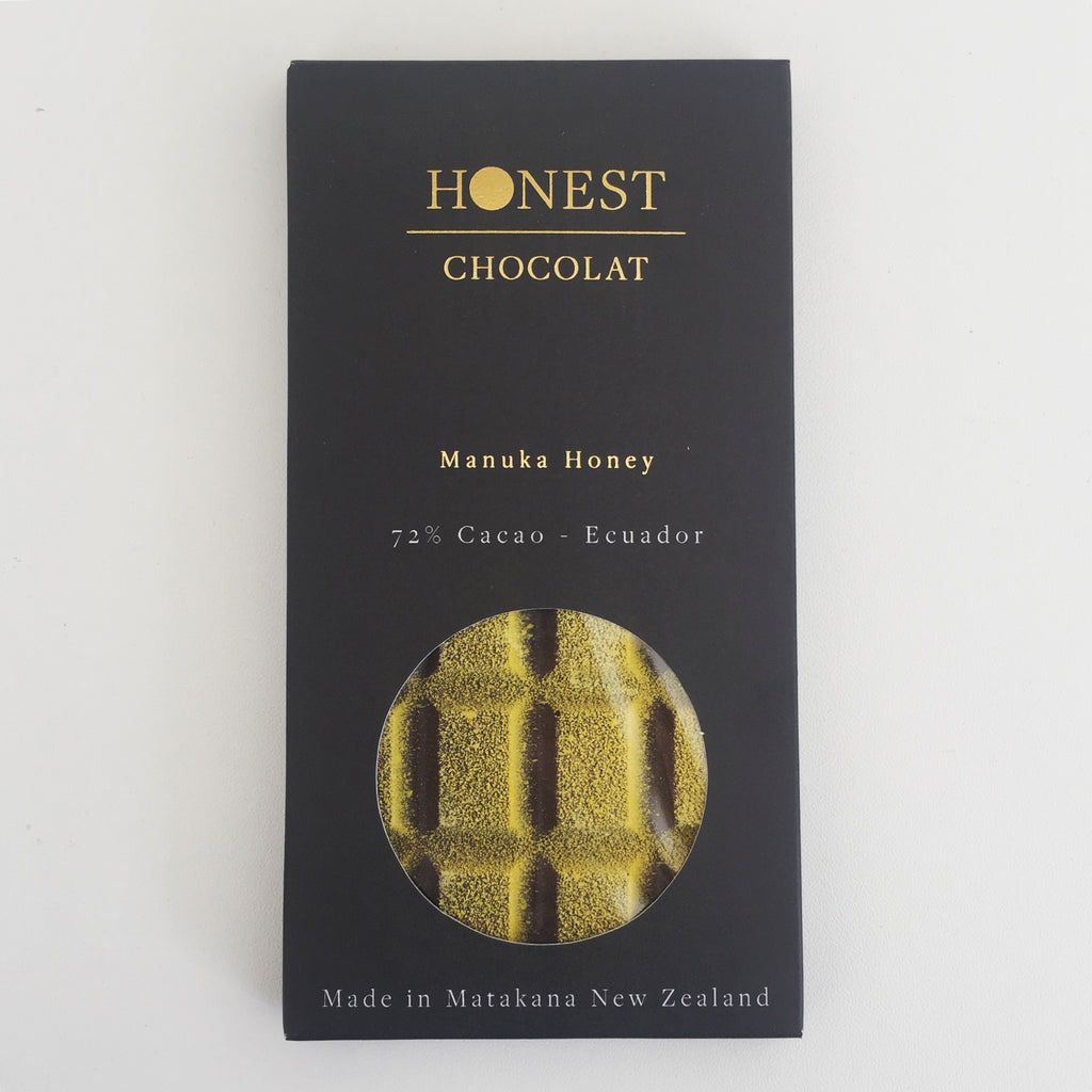 Manuka Honey Filled Tablet - 72% Dark Chocolate